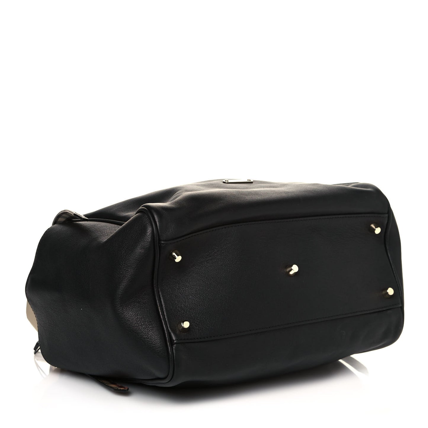 Calfskin Small Canterbury Tote Black