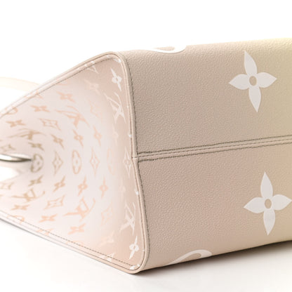 Louis Vuitton Monogram Giant Spring In The City OnTheGo MM Sunset Kaki 13 of 14