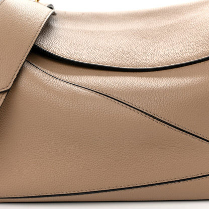 Loewe Calfskin Medium Puzzle Bag Sand 7 of 9