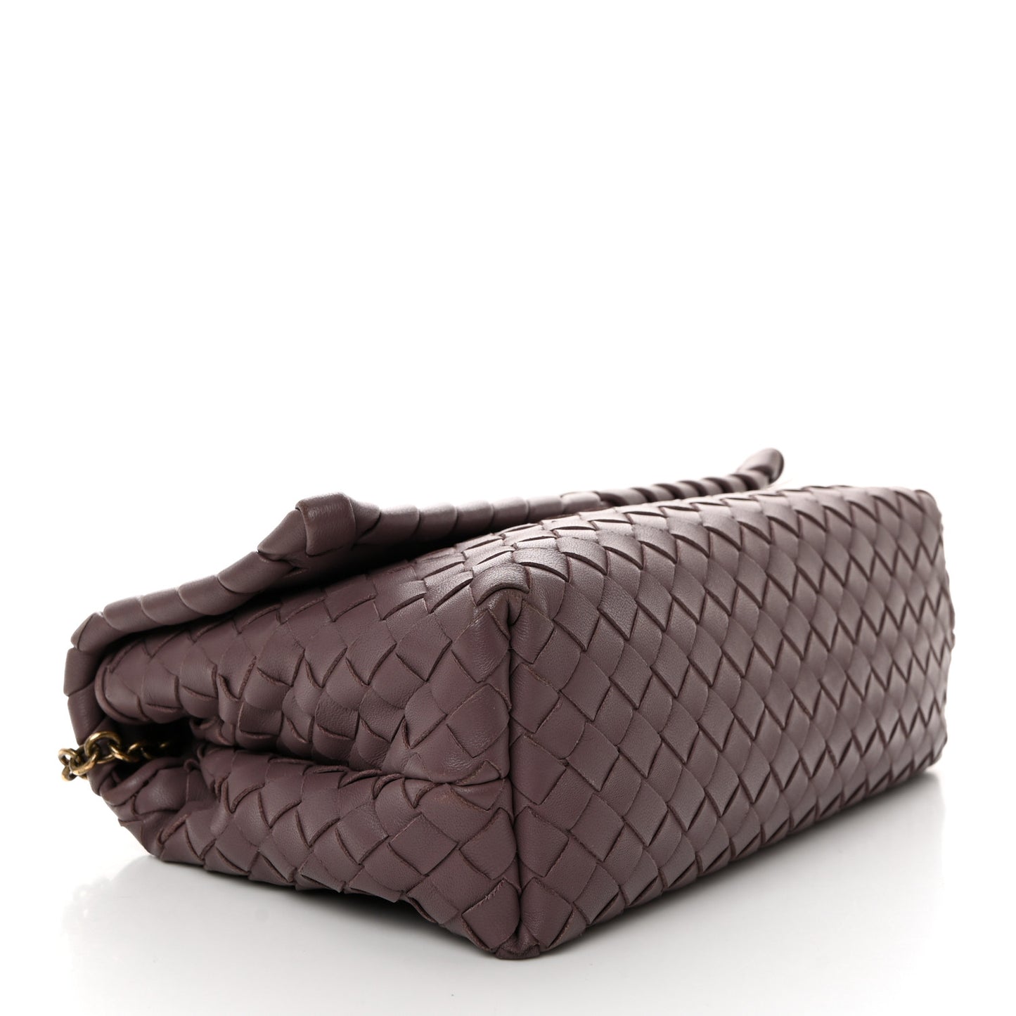 Nappa Intrecciato Baby Olimpia Shoulder Bag Lilac