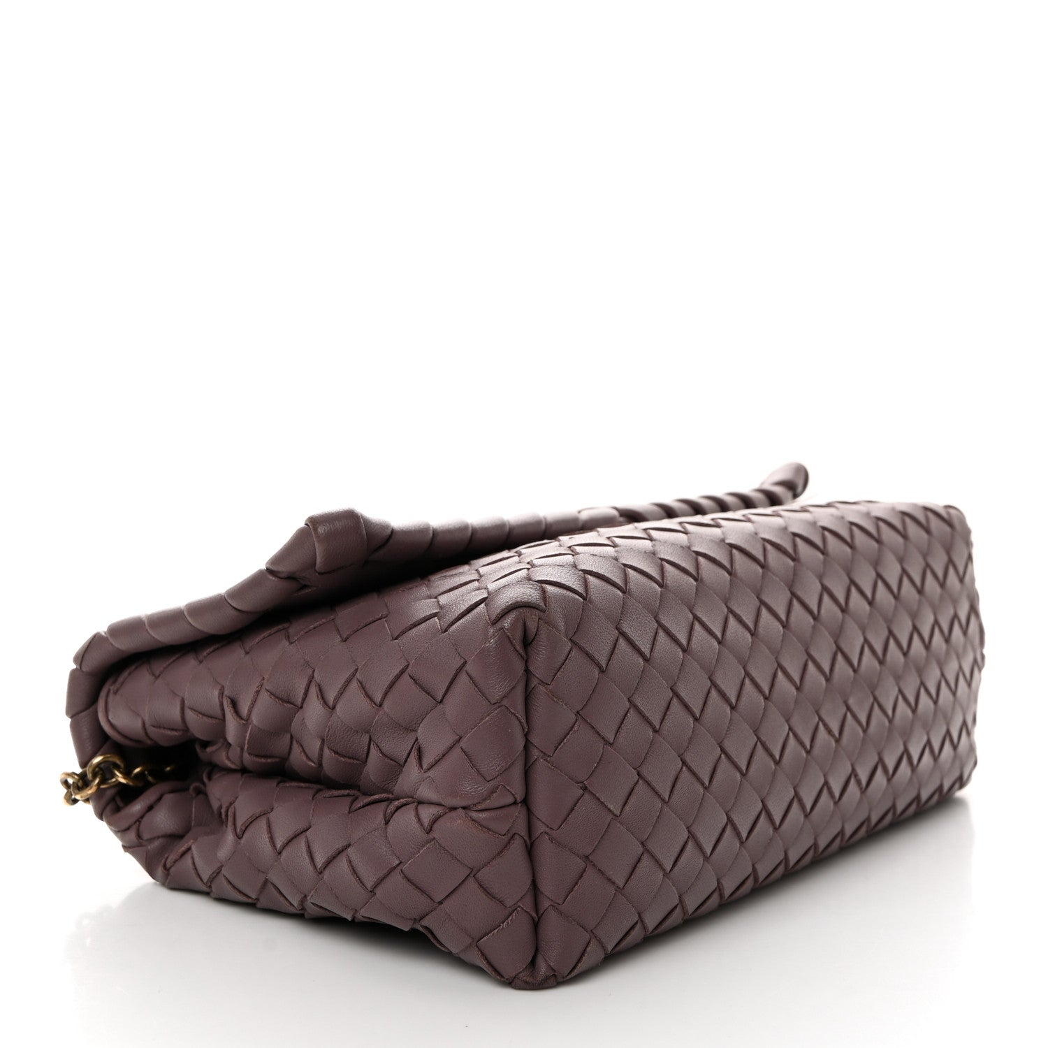 Bottega Veneta Nappa Intrecciato Baby Olimpia Shoulder Bag Lilac 4 of 11