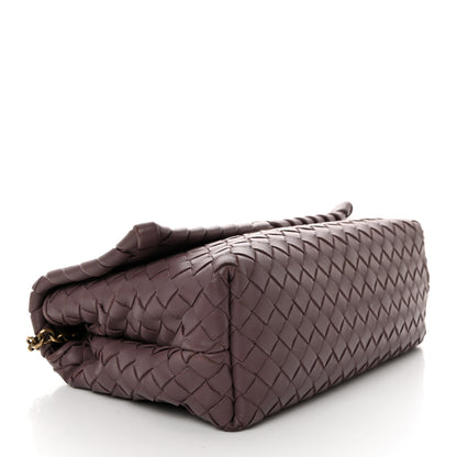 Bottega Veneta Nappa Intrecciato Baby Olimpia Shoulder Bag Lilac 4 of 11