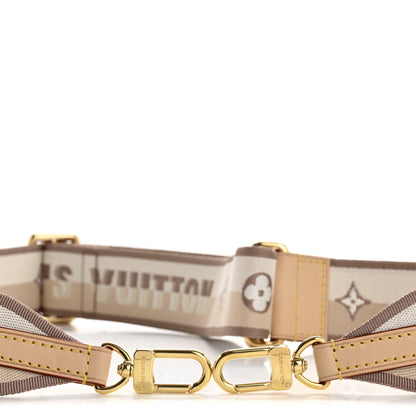 Louis Vuitton Jacquard Speedy Bandouliere 20 Shoulder Strap Beige 3 of 4