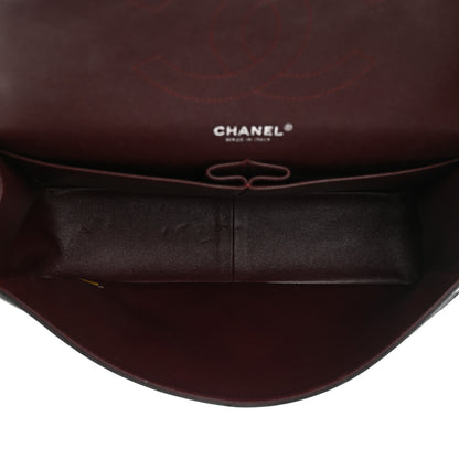 Chanel Lambskin Quilted Jumbo Double Flap Black 5 of 17