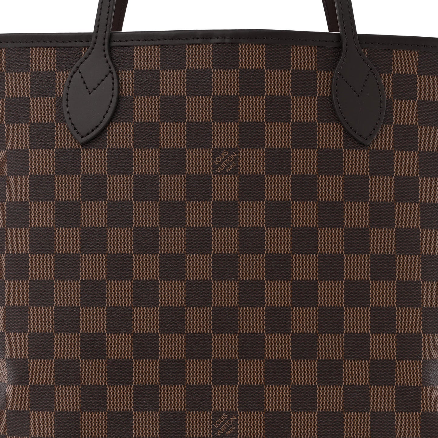 Damier Ebene Neo Neverfull MM Rose Ballerine