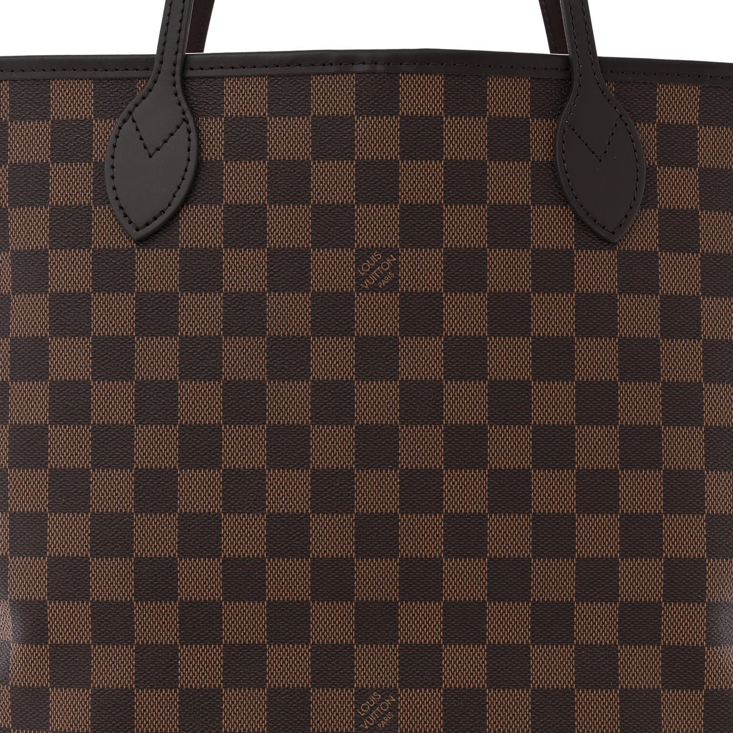 Louis Vuitton Damier Ebene Neo Neverfull MM Rose Ballerine 7 of 10