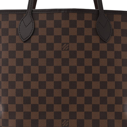 Louis Vuitton Damier Ebene Neo Neverfull MM Rose Ballerine 7 of 10