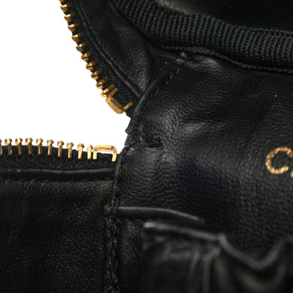 Chanel Caviar Vanity Cosmetic Case Black 10 of 13