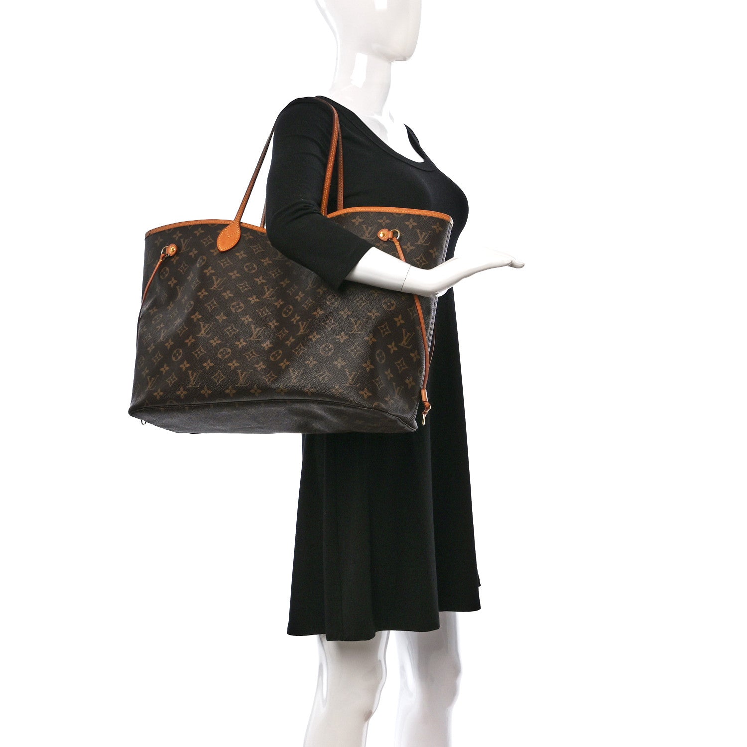 Louis Vuitton Monogram Neo Neverfull GM Fuchsia 3 of 15