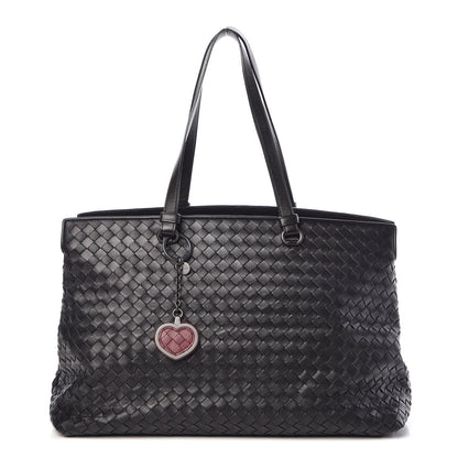 Bottega Veneta Nappa Intrecciato Large Top Handle Tote Black 1 of 11