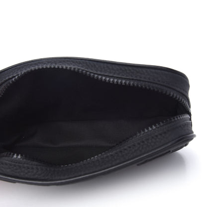 Louis Vuitton Taurillon Monogram Uniformes Solar Ray Soft Pochette Volga Belt Bag Black 5 of 8