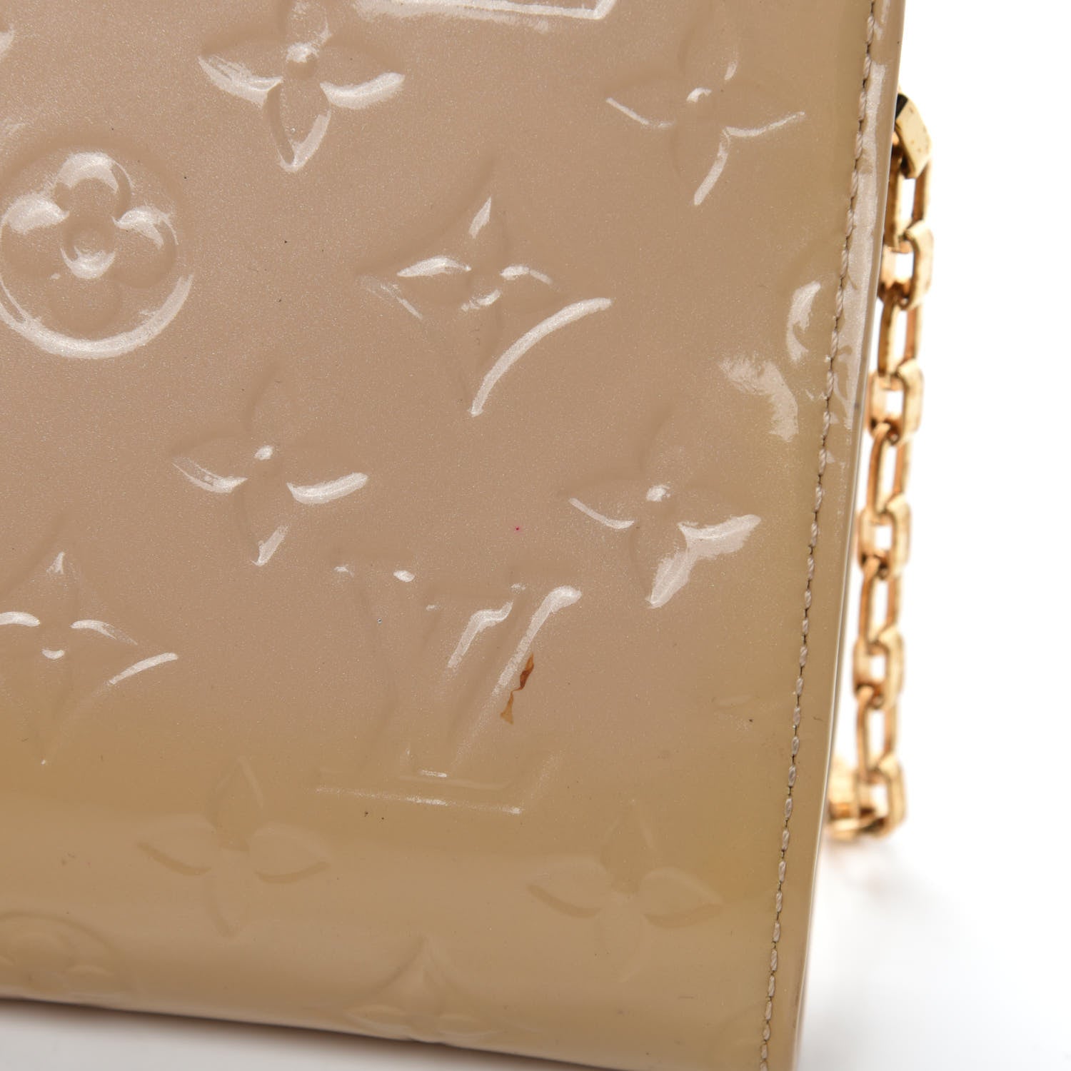 Louis Vuitton Vernis Ana Clutch Dune 13 of 20