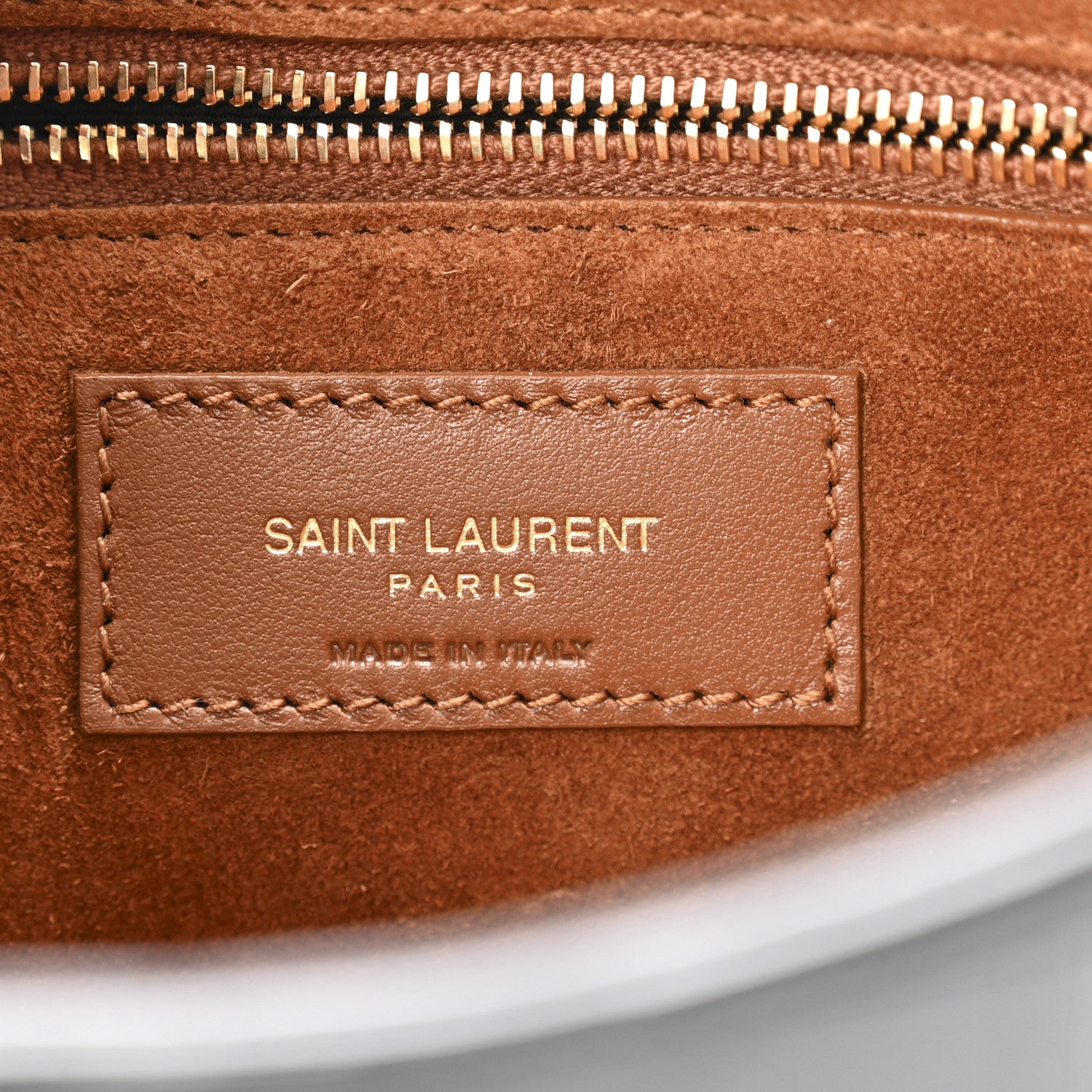 Yves Saint Laurent フランス産 Saint Laurent Calfskin Crocodile Embossed Le 5 A 7 Hobo Black