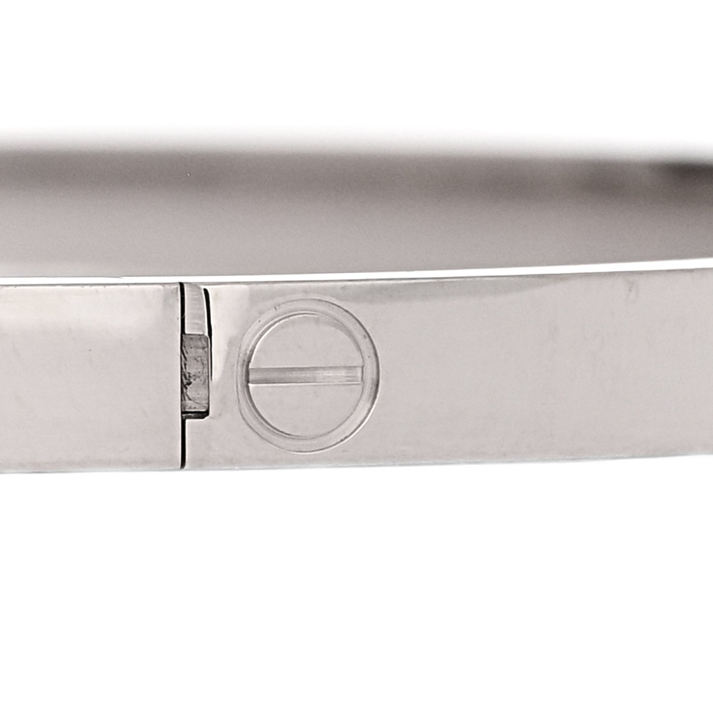 18K White Gold Small LOVE Bracelet 18