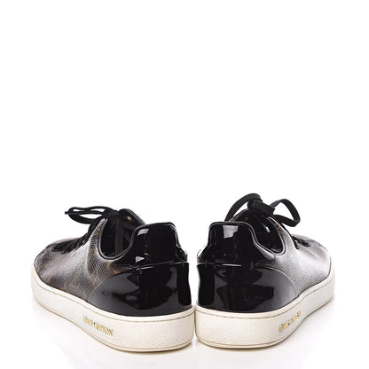 Louis Vuitton Patent Monogram Frontrow Sneakers 37 6 of 12
