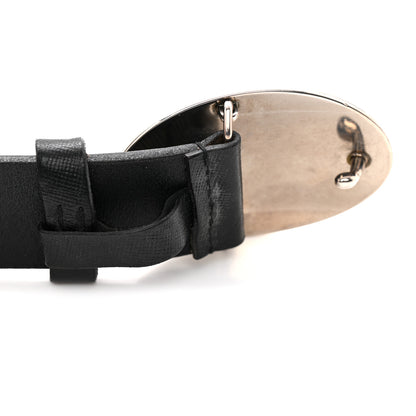Prada Saffiano Buckle Belt 80 32 Black 7 of 7