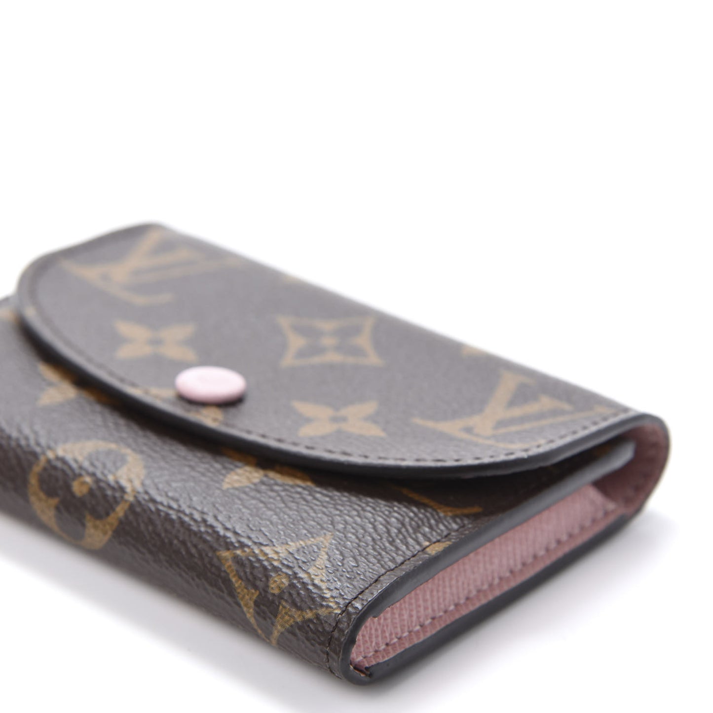Monogram Rosalie Coin Purse Rose Ballerine