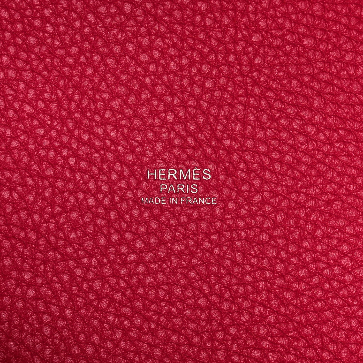 Hermes Taurillon Clemence Swift Eclat Picotin Lock 18 PM Framboise Rouge Sellier 6 of 10