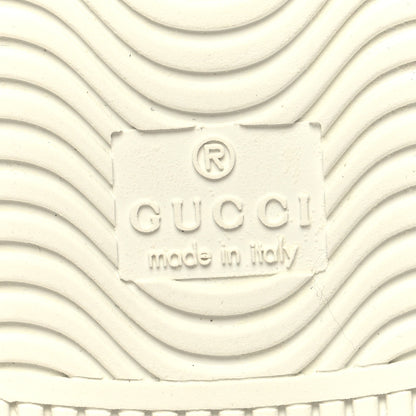 Gucci Glitter Web Ace Sneakers 42 Silver 7 of 8