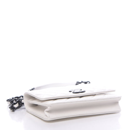 Chanel Caviar Quilted My Everything Wallet On Chain WOC White 4 of 12