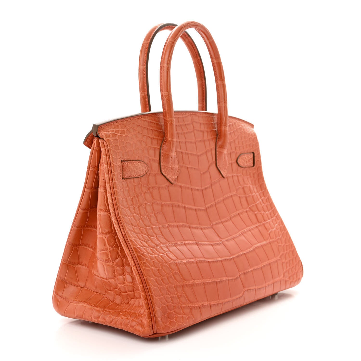 Hermes Matte Alligator Birkin 30 Pain d'Epices 3 of 12