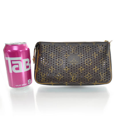 Louis Vuitton Monogram Perforated Pochette Accessories Bag Fuchsia 2 of 9
