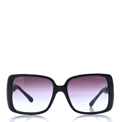 Chanel Square CC Chain Sunglasses 5215Q Black 2 of 4