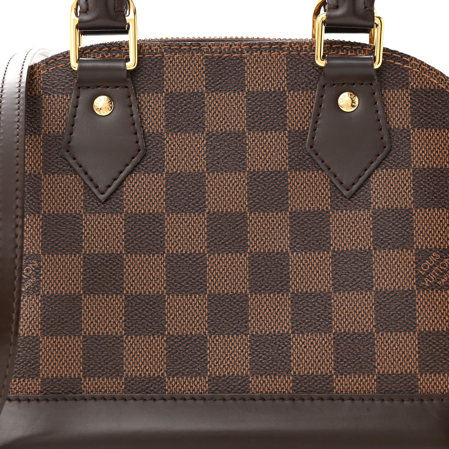 Louis Vuitton Damier Ebene Alma BB 7 of 13