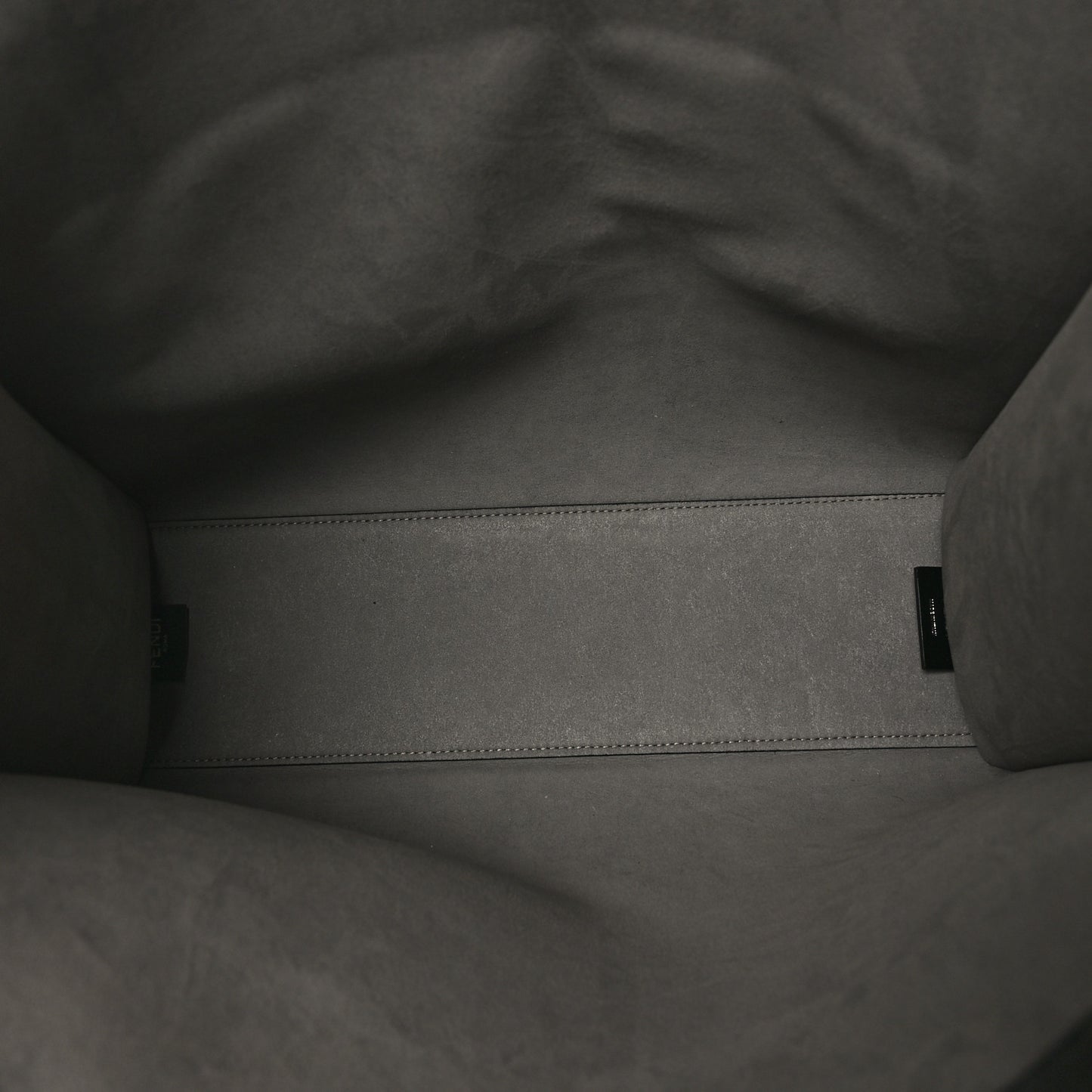 Vitello Cher Logo Embossed Medium Go To Shopper Tote Black