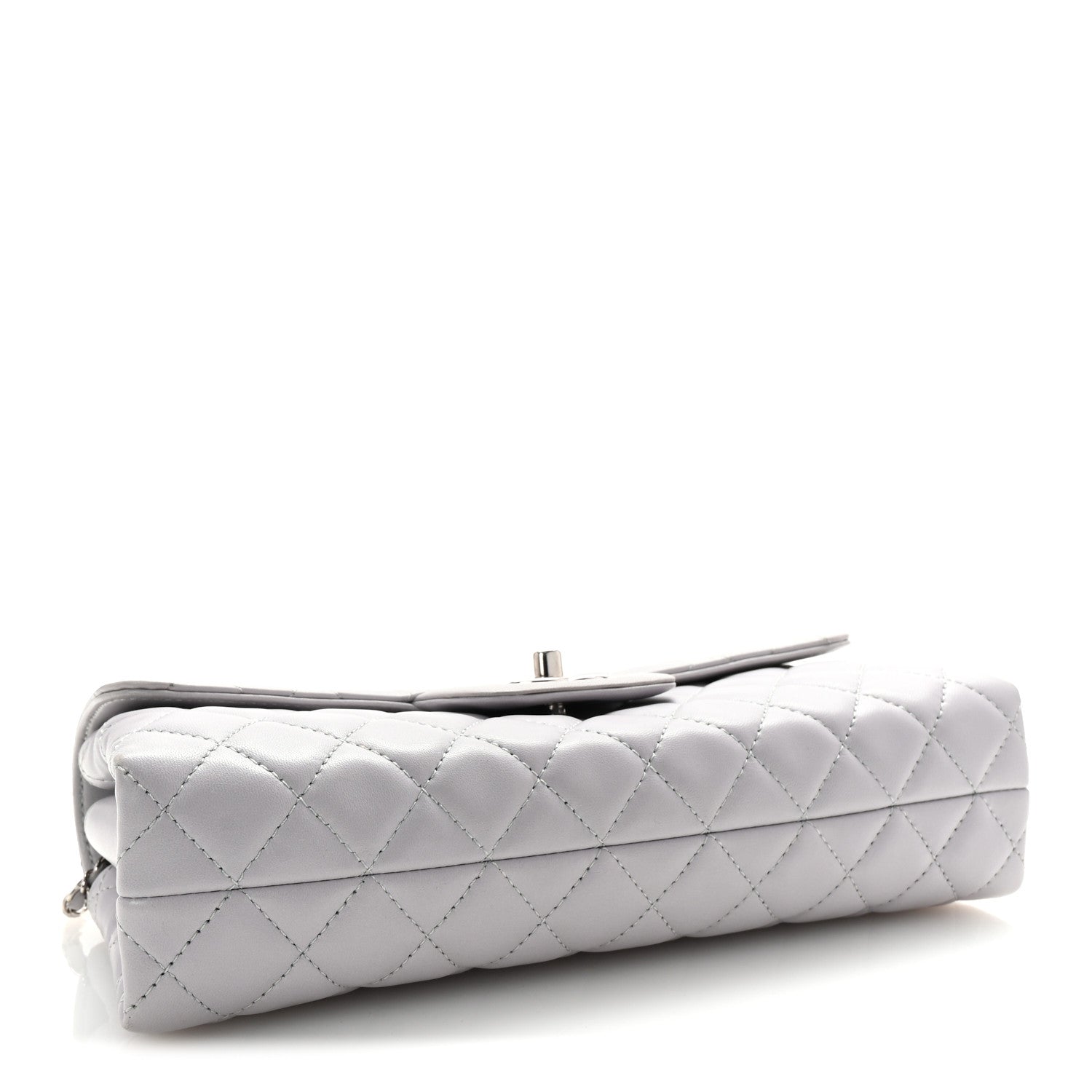 Chanel Lambskin Quilted By 4 Flap Crossbody Grey 4 of 10