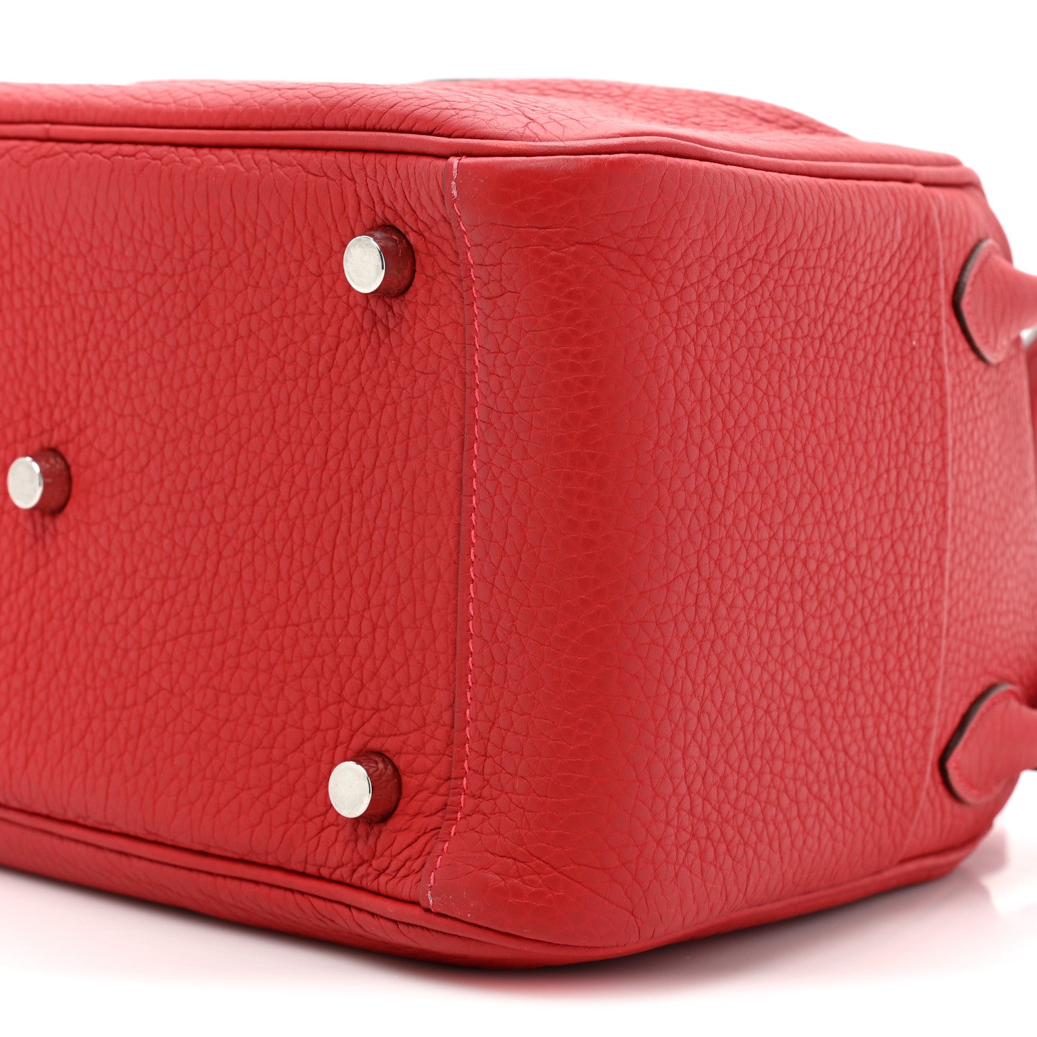 Hermes Taurillon Clemence Lindy 26 Rouge Casaque 4 of 11