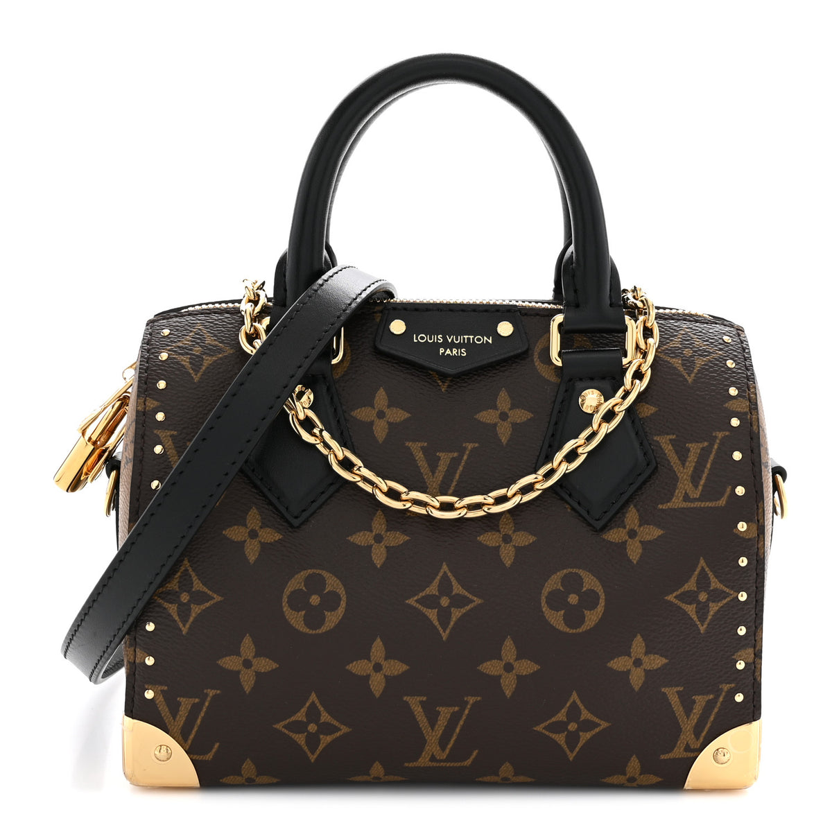 Reverse Monogram Speedy Trunk 20