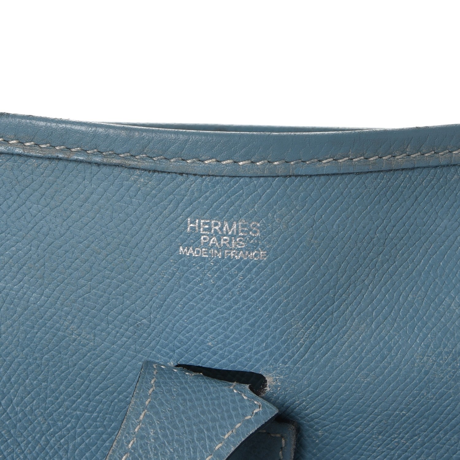 Hermes Epsom Evelyne PM Blue Jean 6 of 14