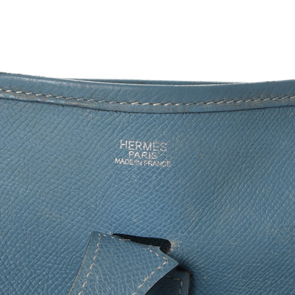 Hermes Epsom Evelyne PM Blue Jean 6 of 14