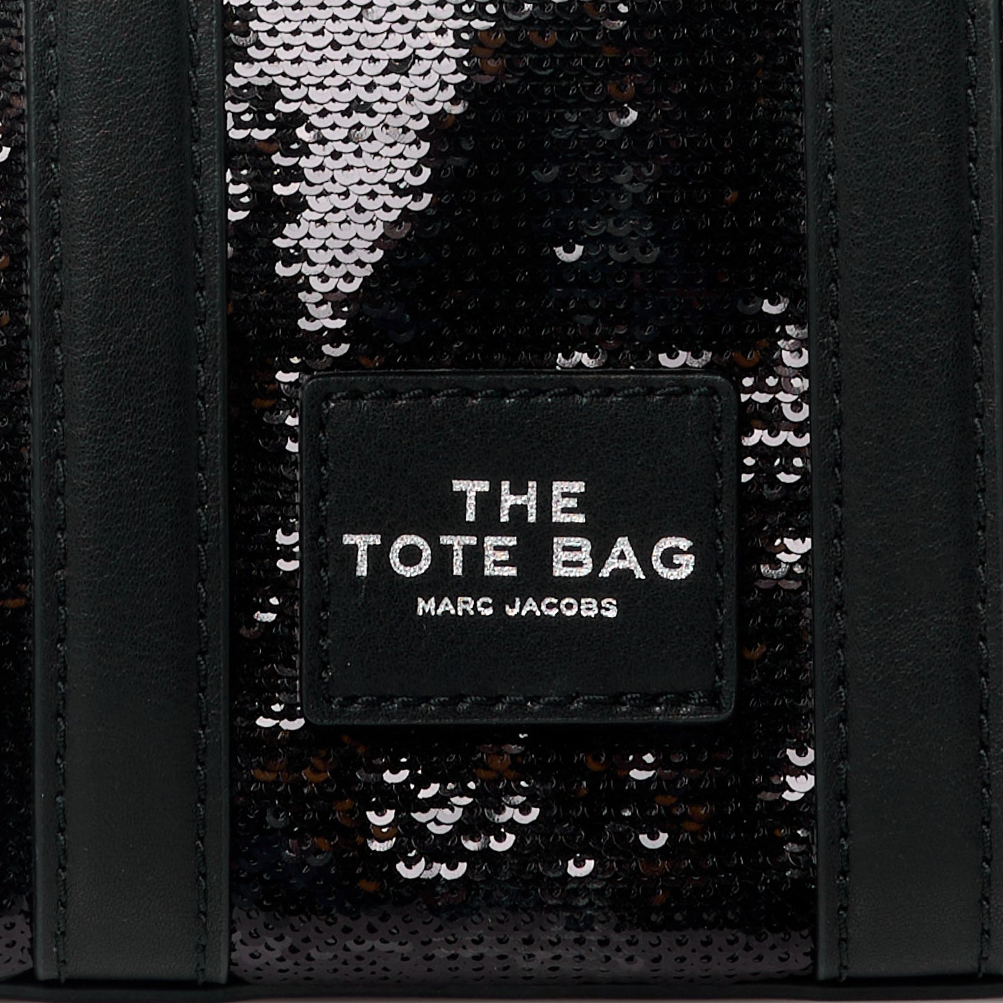 Sequin Small The Tote Bag Black