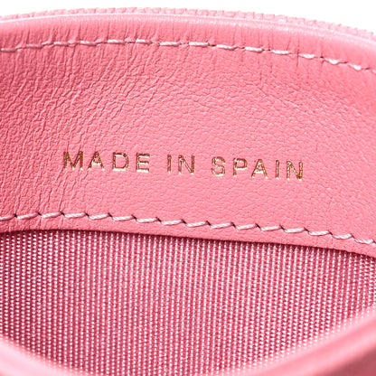 Chanel Caviar Quilted Boy Card Holder Pink 7 of 10