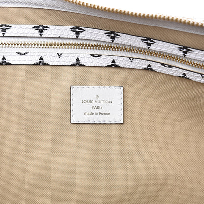 Louis Vuitton Monogram Giant Keepall Bandouliere 50 Kaki Beige 6 of 8