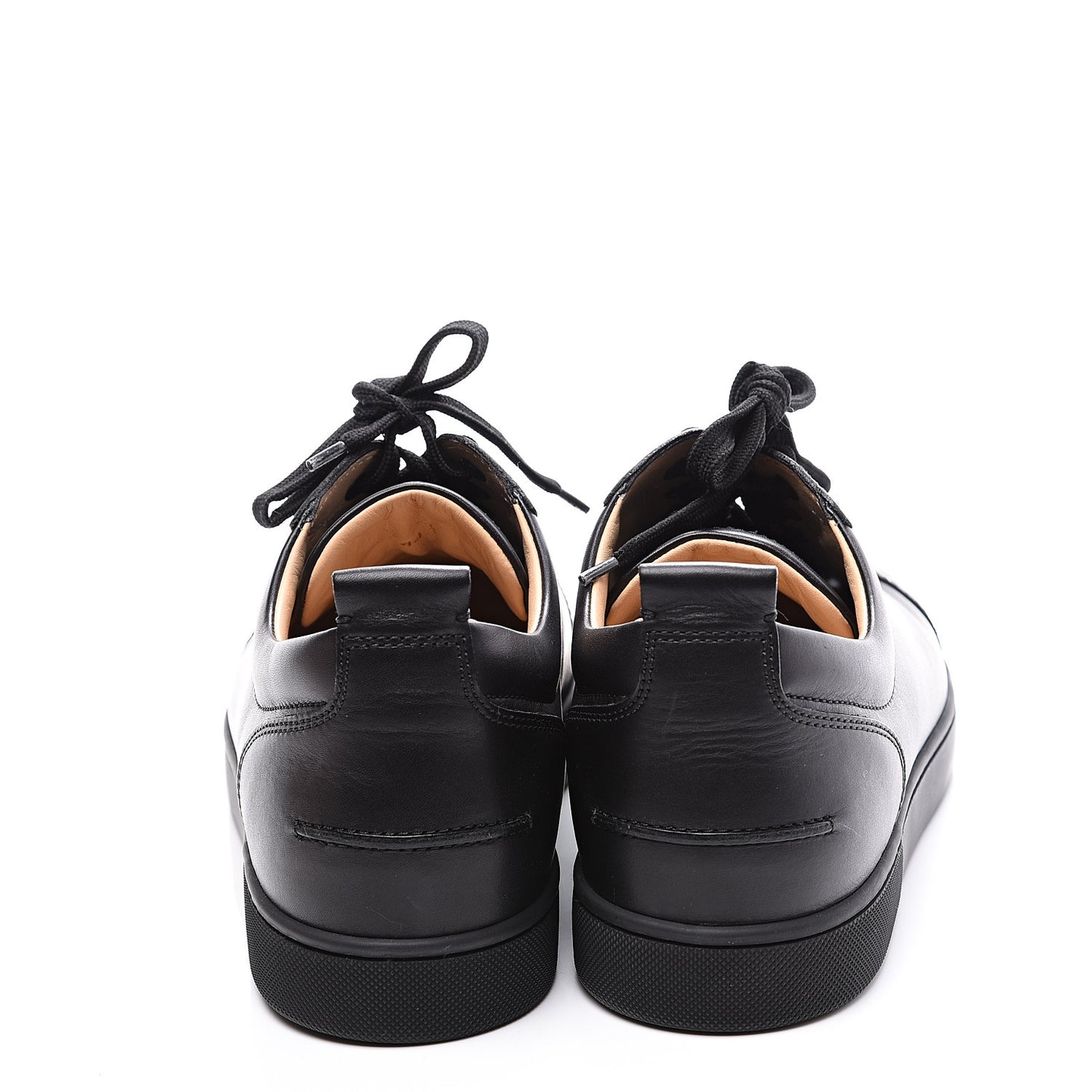 Calfskin Mens Louis Junior Flat Sneakers 44.5 Black