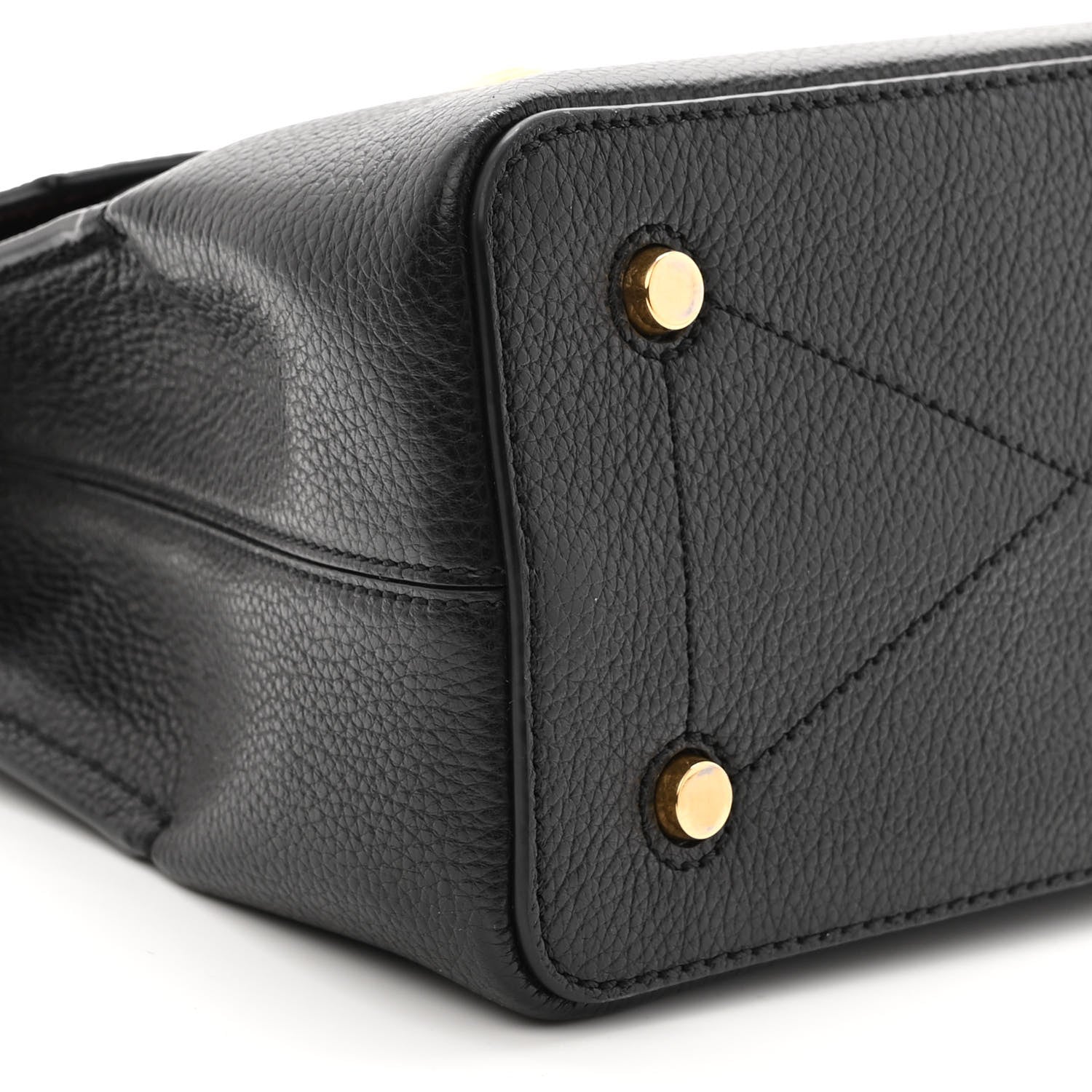 Mulberry Small Classic Grain Calfskin Mini Seaton Black 8 of 9