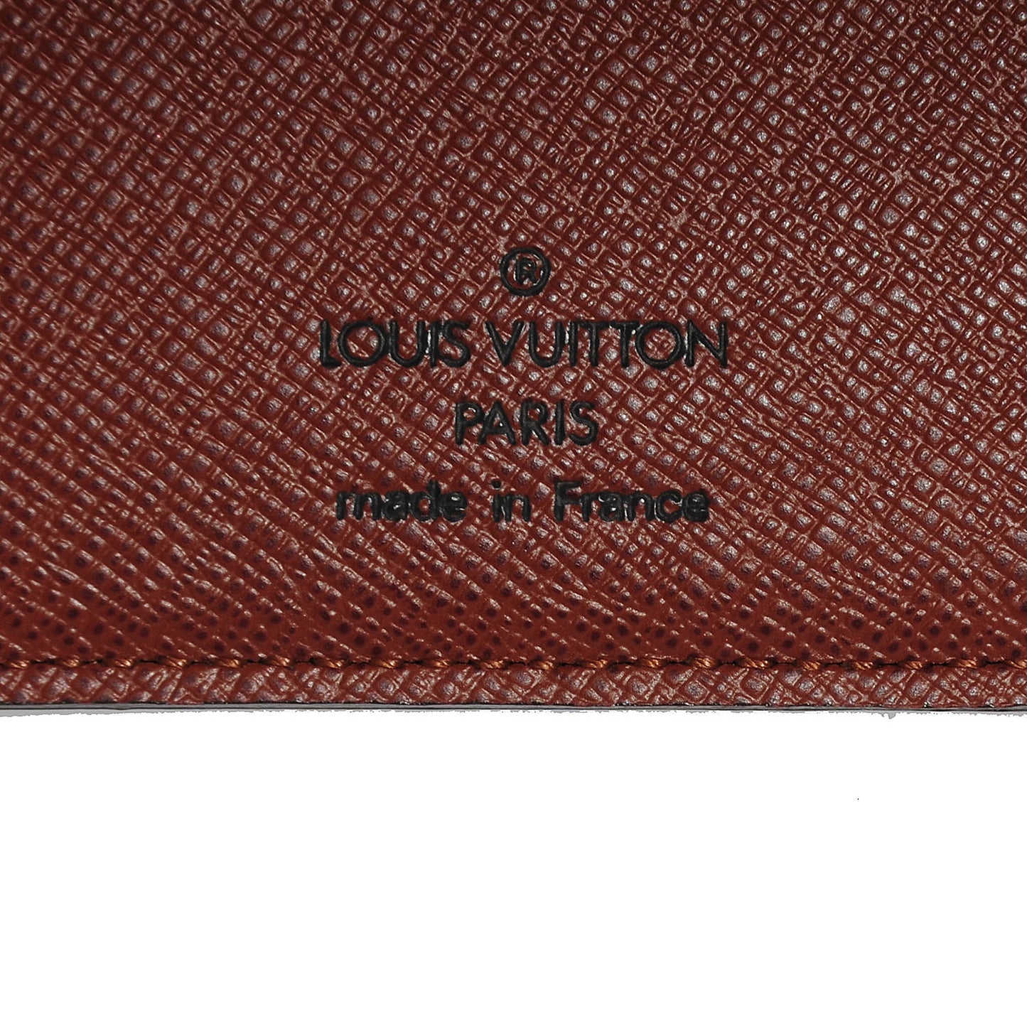 Monogram Passport Cover