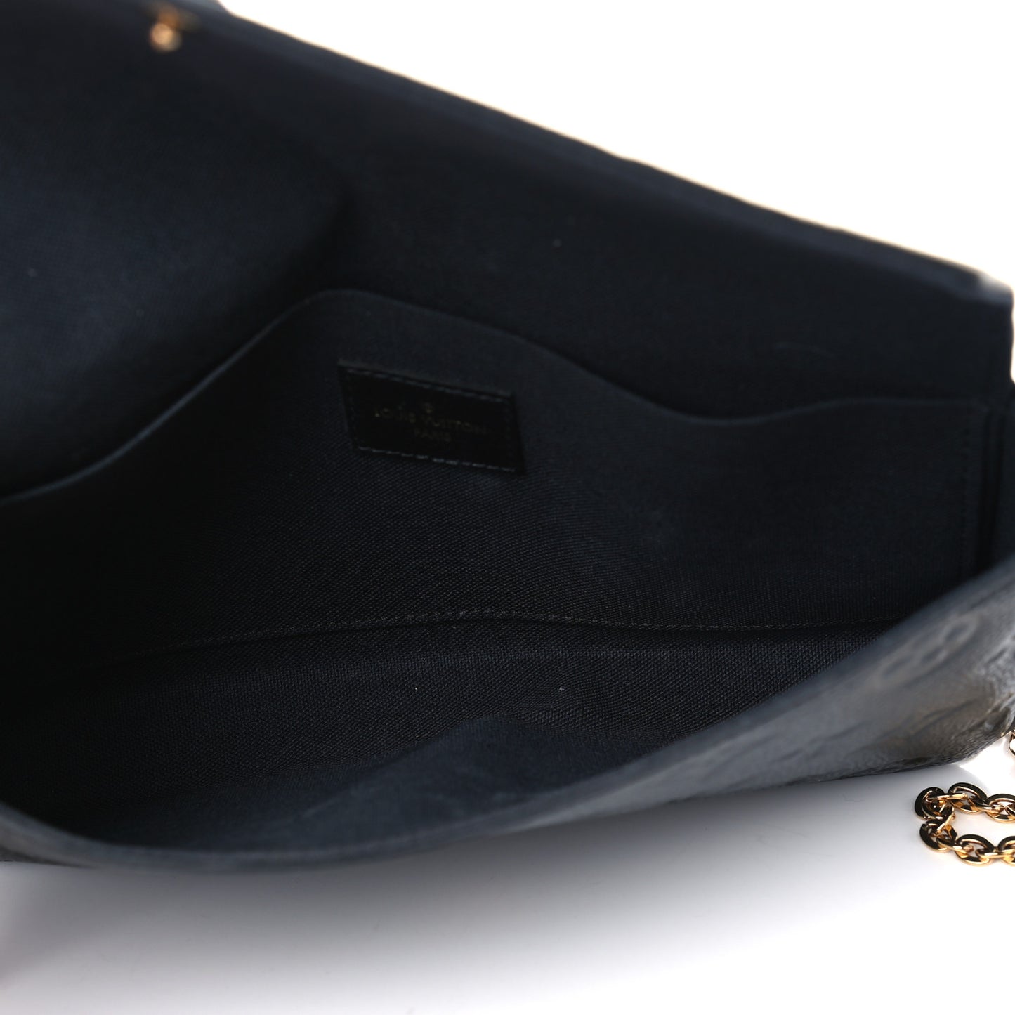 Empreinte Pochette Felicie Chain Wallet Black