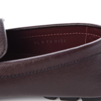 Louis Vuitton Taiga Monte Carlo Moccasin Loafers 9.5 Grizzli 9 of 9