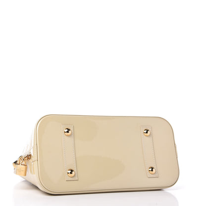 Louis Vuitton Vernis Alma PM Blanc Corail 4 of 9