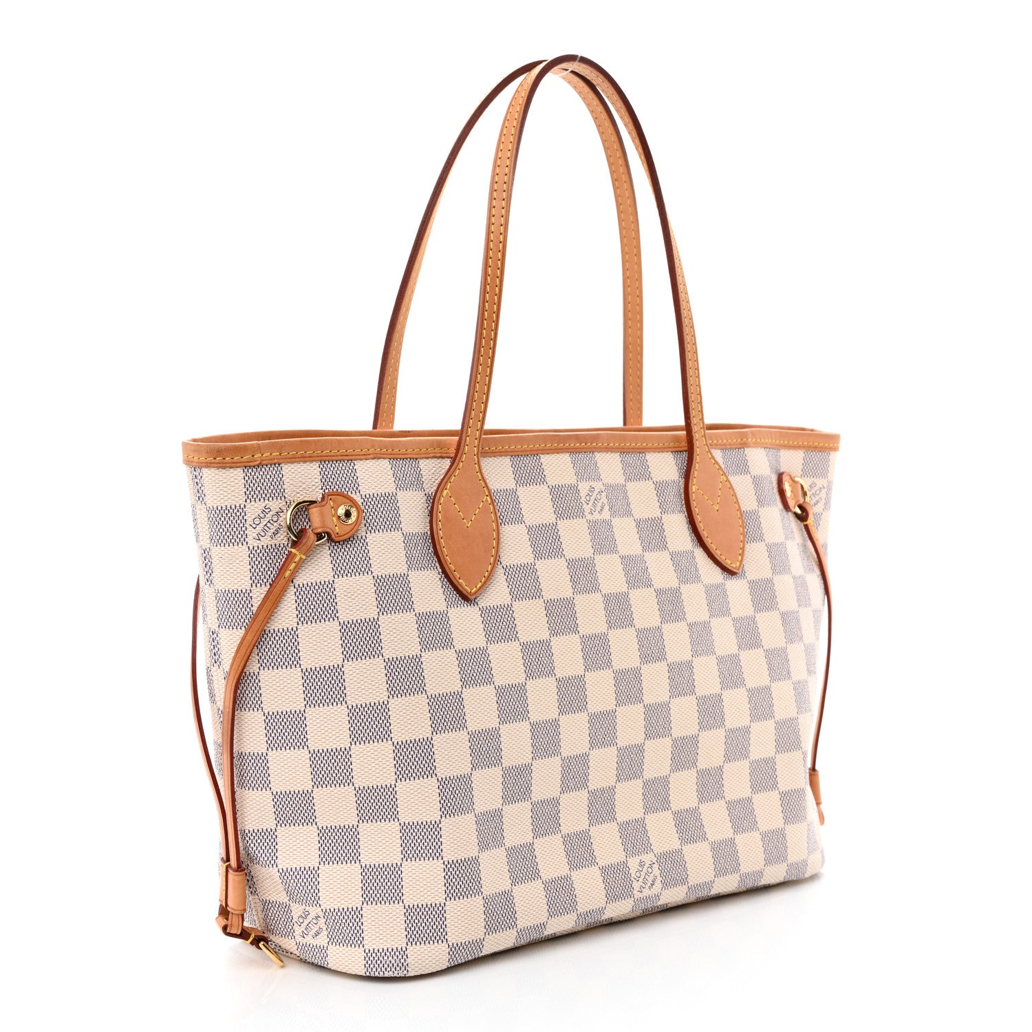 Louis Vuitton Damier Azur Neverfull PM 3 of 11
