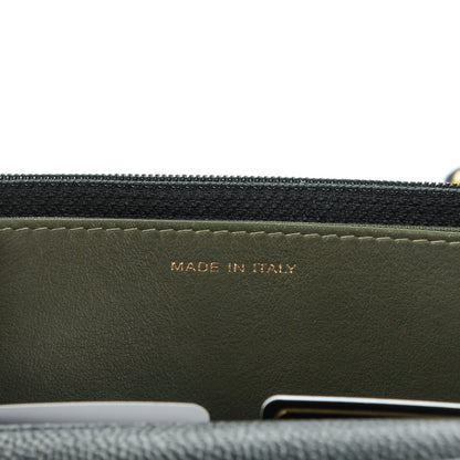 Chanel Caviar Quilted Boy Wallet On Chain WOC Black 7 of 8