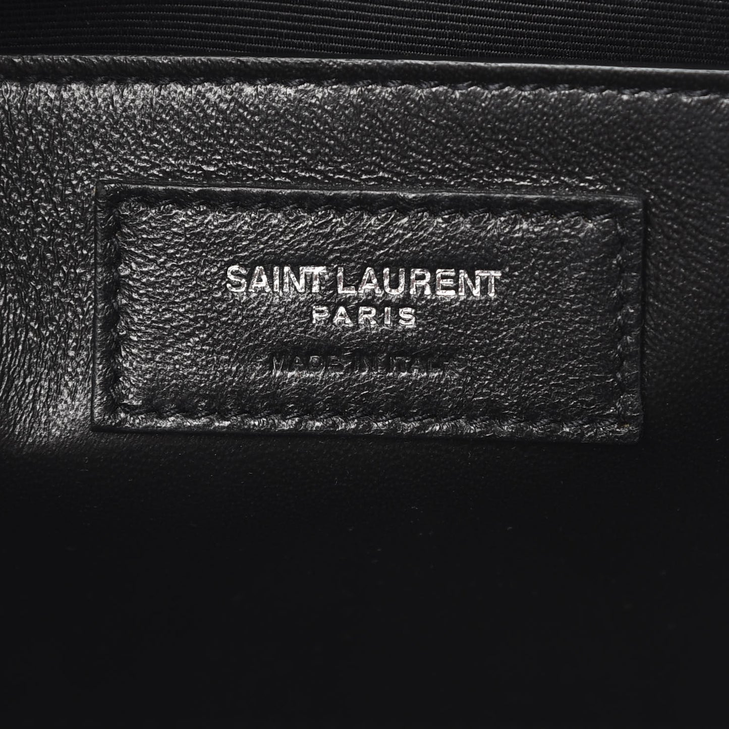 Grain De Poudre Medium Classic Monogram Kate Satchel Black