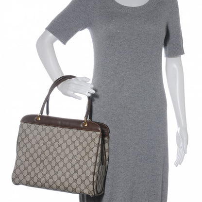 Gucci Monogram Handbag Brown 2 of 6