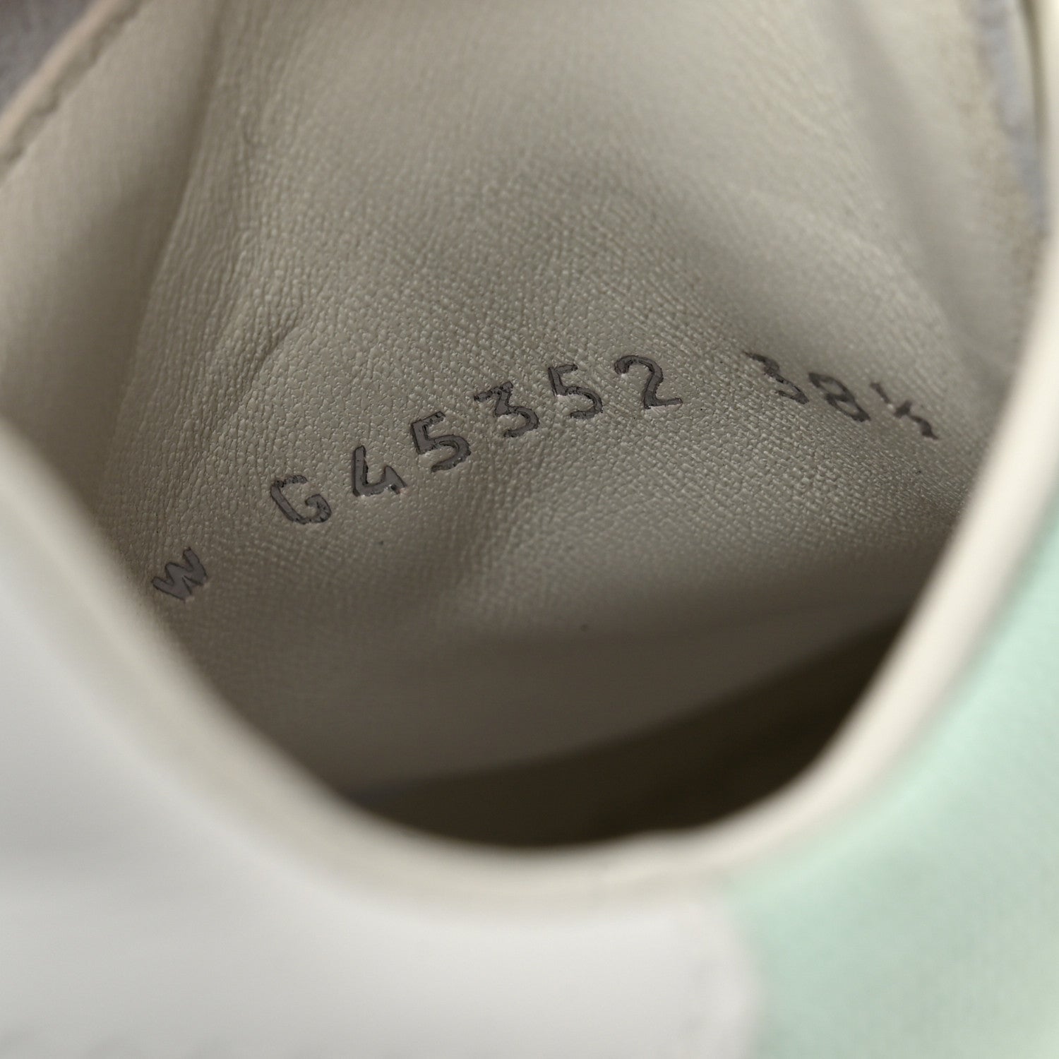 Chanel Cotton Sneakers 38.5 Light Turquoise White 9 of 10