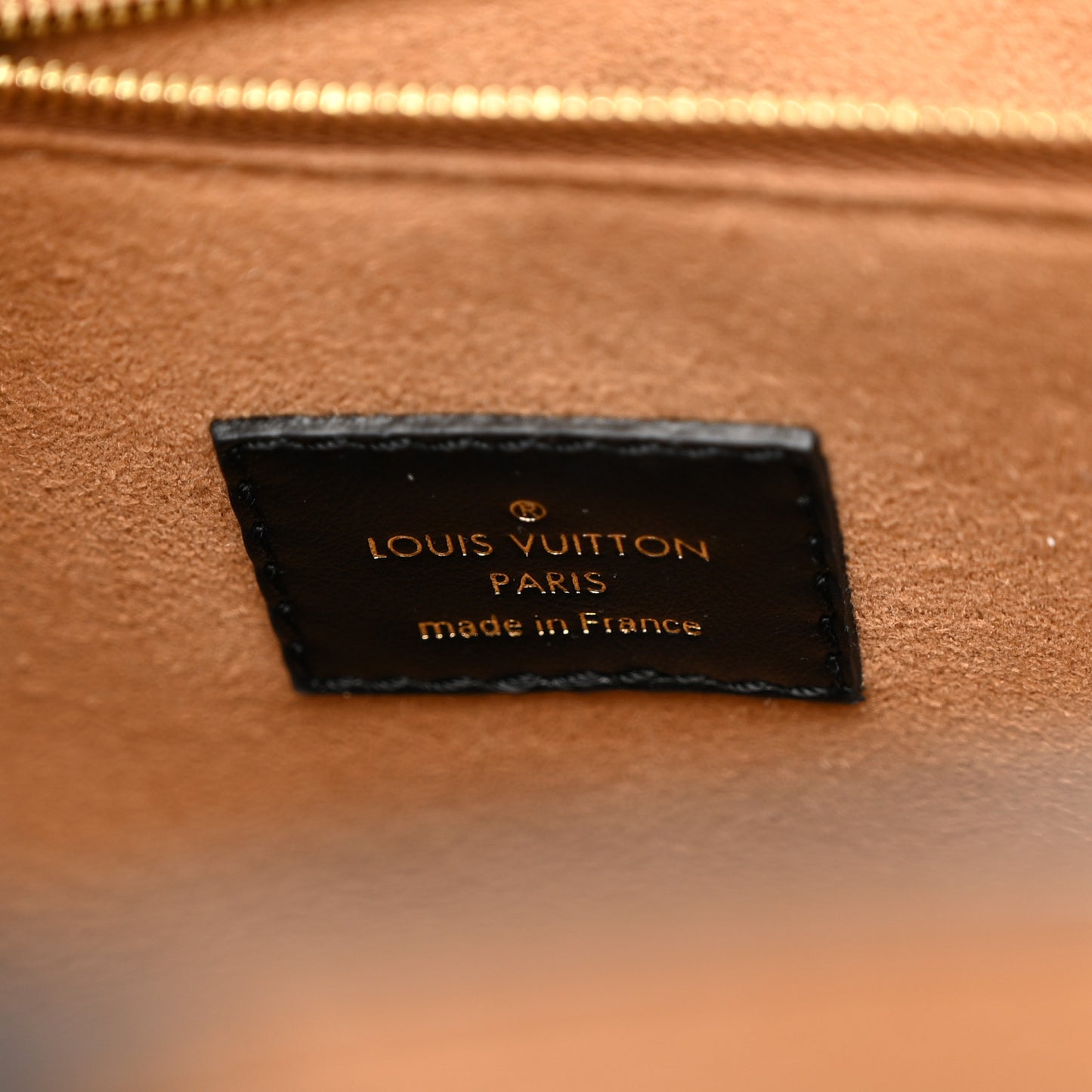 Calfskin Monogram On My Side Black