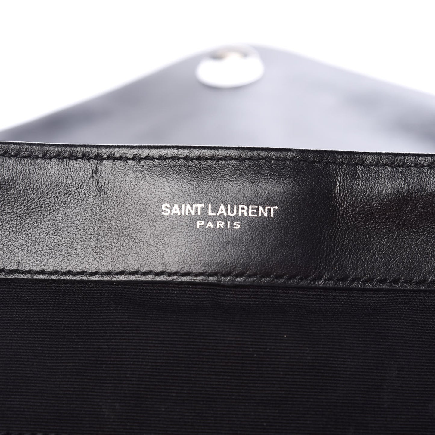 Calfskin Y Quilted Monogram Medium Loulou Backpack Black